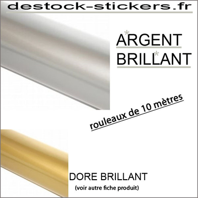 Vinyle Argent BRILLANT