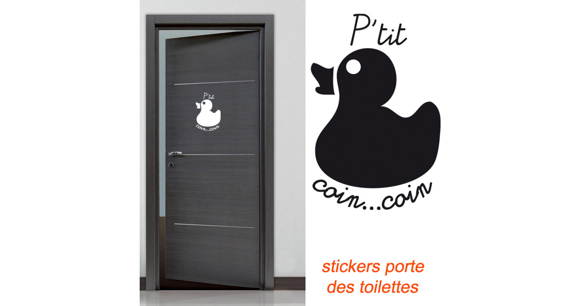 Autocollant Mural 'Toilettes' Gris - 20x20 Cm, Pour Porte, Générique, Adulte