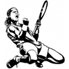 Sticker Tennis Rafael Nadal