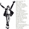 Sticker Mickaël Jackson 50 titres