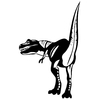 stickers dinosaure T REX 2