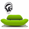 Stickers musique Casque Audio 01