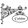 Stickers enseigne cuisine