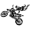 Stickers moto cross 03