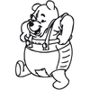 Sticker Winnie l'ourson