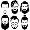 Stickers salon coiffeur barbier barber