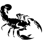 stickers scorpion
