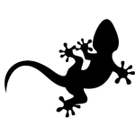 Stickers gecko 03
