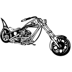 Stickers Moto Harley