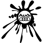 Stickers Audi tuning tache 02