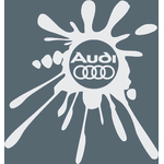 Stickers Audi tuning tache 03
