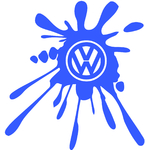 Stickers tuning Volkswagen tache de peinture 02