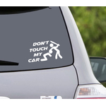 stickers tuning don't touch my car 01