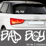 2 stickers voiture tuning BAD BOY 02