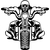 Stickers autocollant BIKER 1