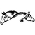 Stickers COUPLE CHEVAUX