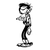 stickers Gaston Lagaffe 02