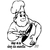 Stickers cuisinier 02
