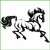 Stickers CHEVAL STYLISE