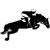 Cheval Cavalier obstacle