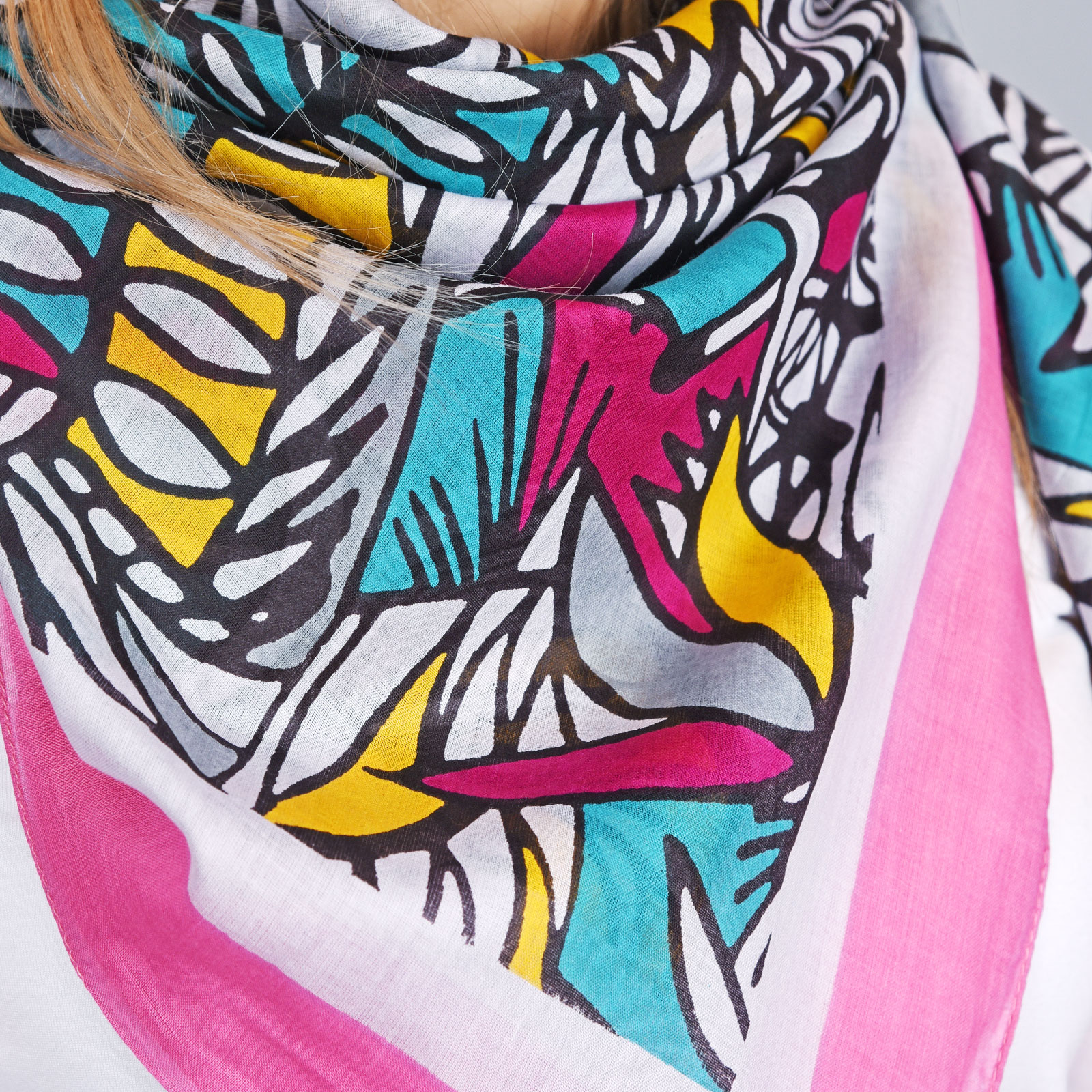 foulard-femme-coton-rose-AT-04329