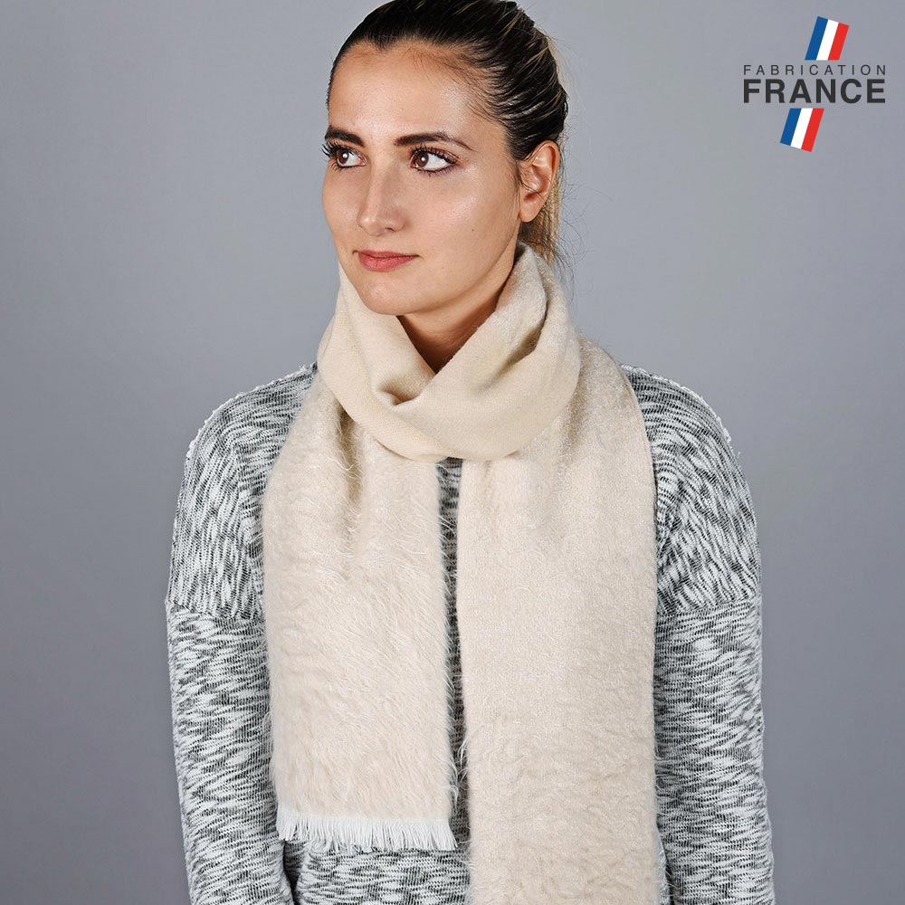 echarpe-femme-creme-uni-AT-05656
