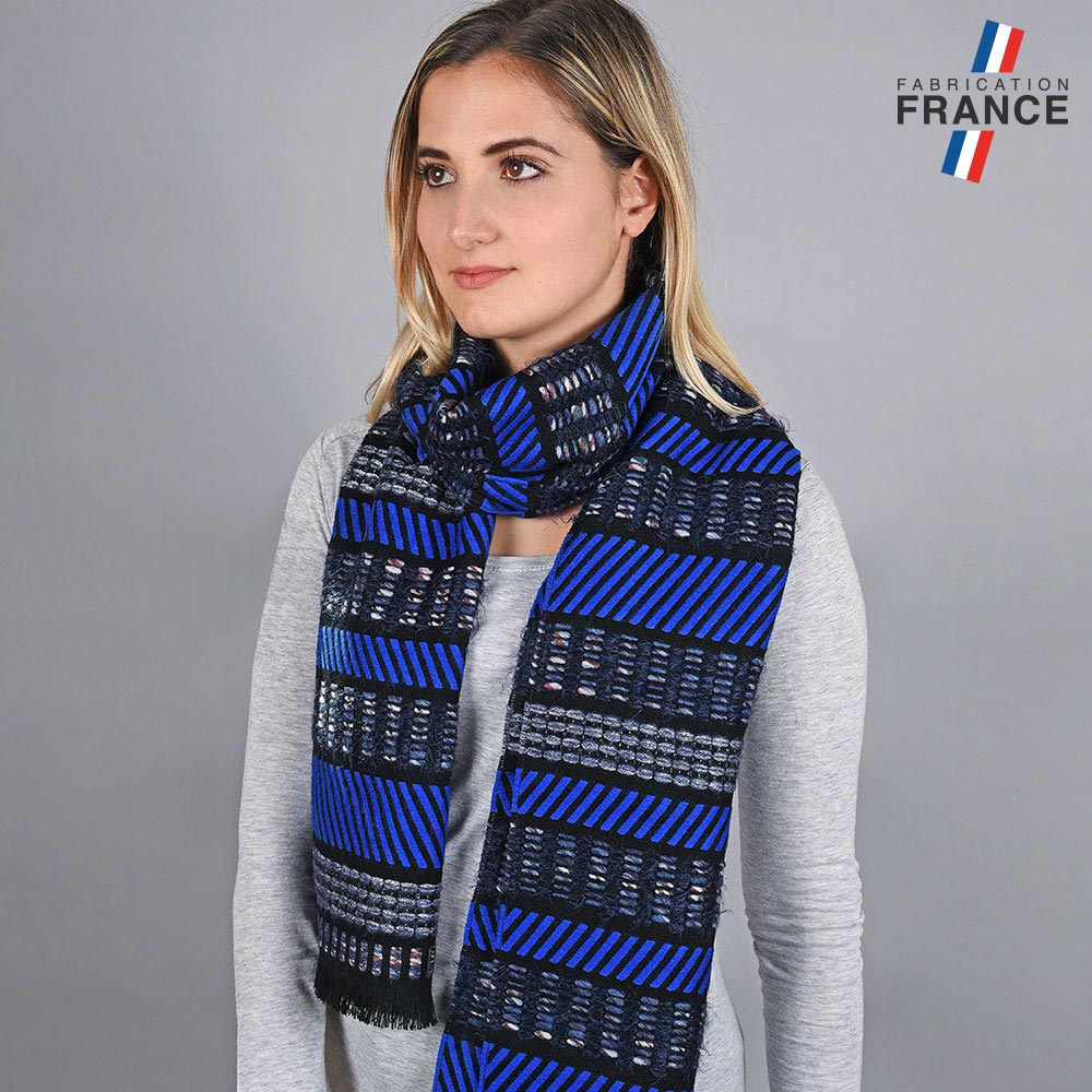 echarpe-femme-fantaisie-bleue-made-in-france-AT-05673