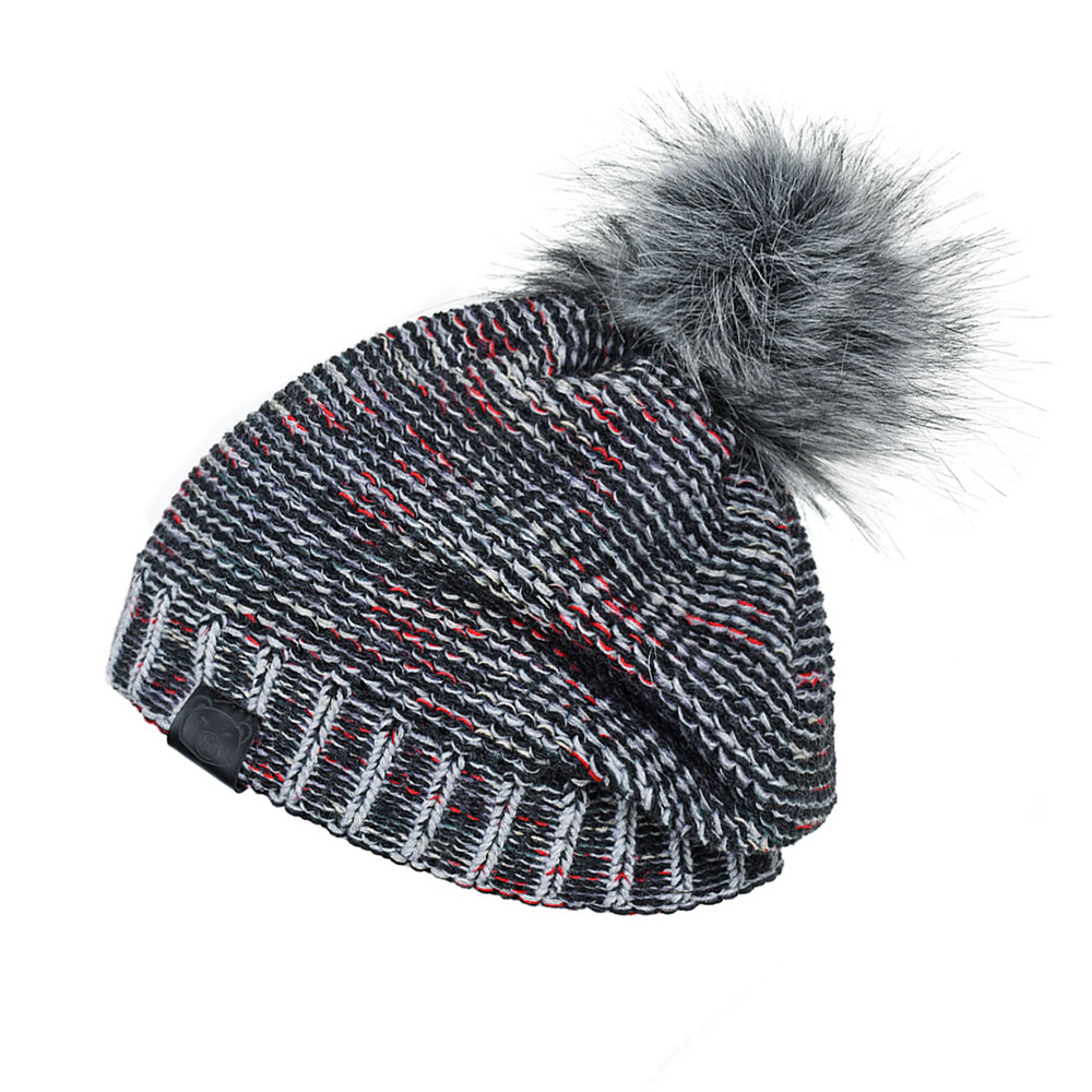 Bonnet-femme-fantaisie-hiver-avec-pompon-noir--CP-01583