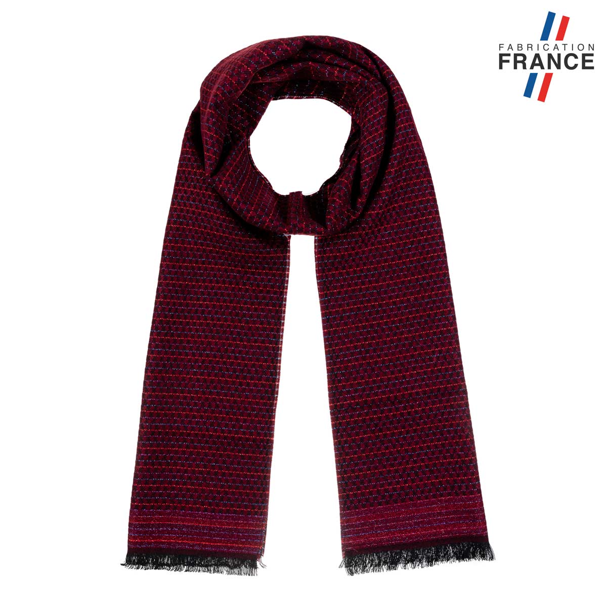 echarpe-made-in-france-bordeaux-fines-rayures-AT-06222