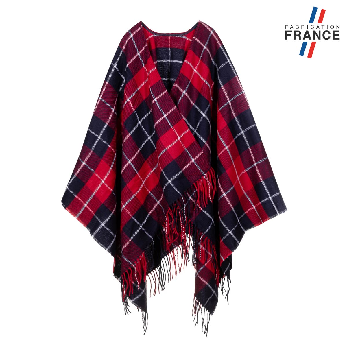 poncho-femme-tartan-rouge-fabrique-en-france-AT-06140