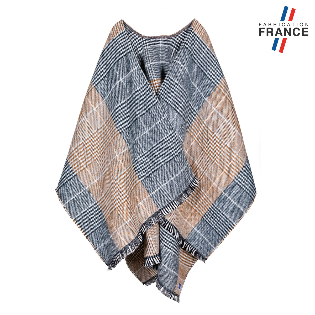 poncho-ecossais-beige-made-in-france-AT-06310