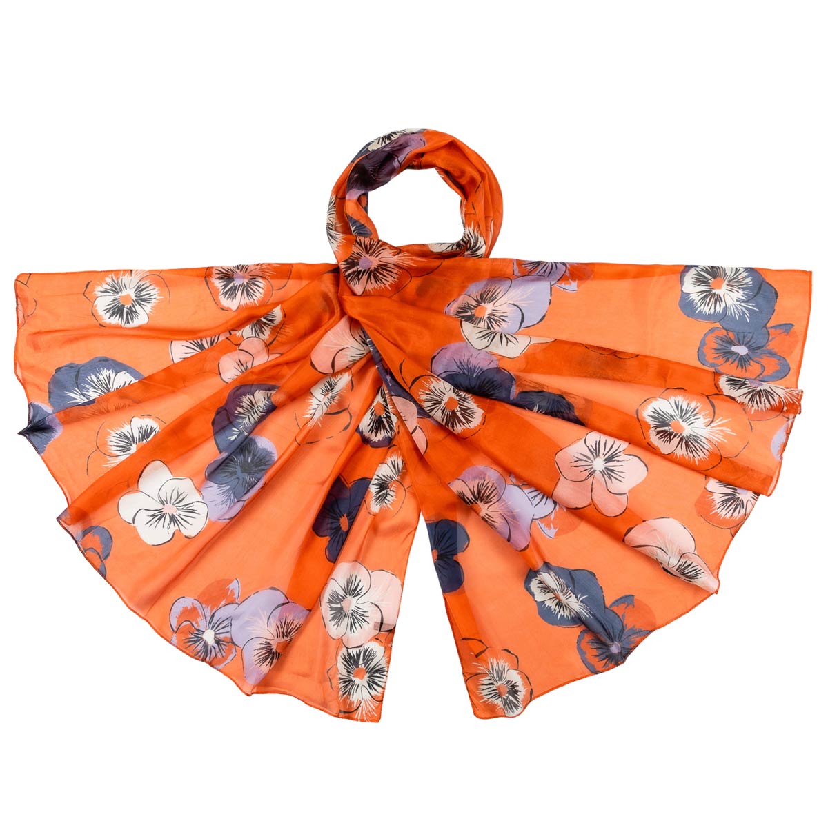 etole-fine-soie-pensees-orange-AT-06348