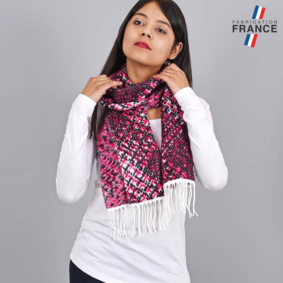 echarpe-femme-fabriquee-en-france-rose-fuchsia-AT-05091