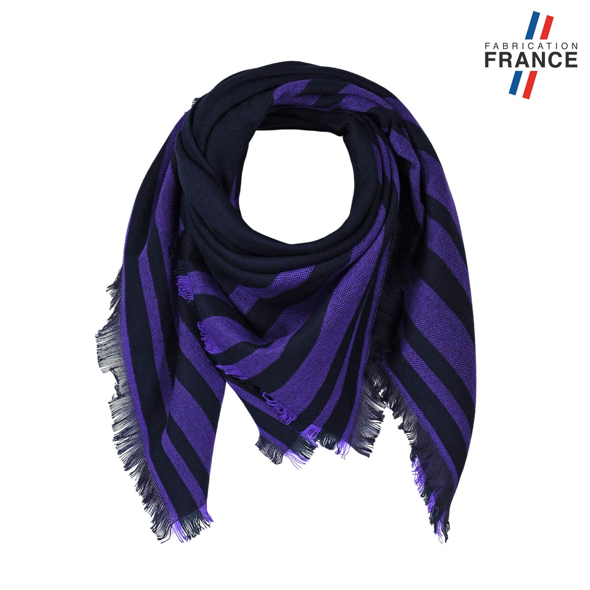 Écharpes et châles violets pour femme