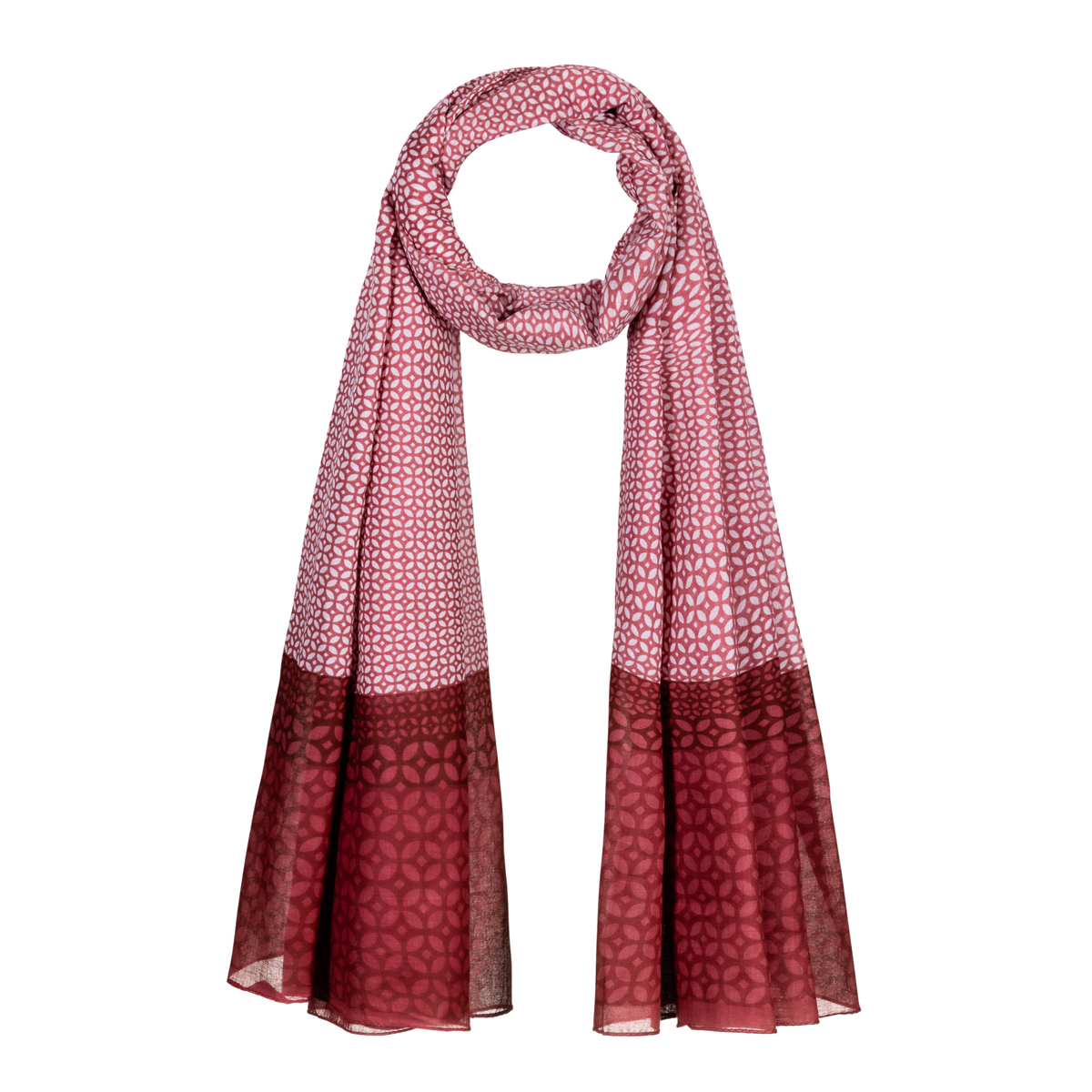 cheche-coton-bordeaux-motifs-geometriques-AT-06431