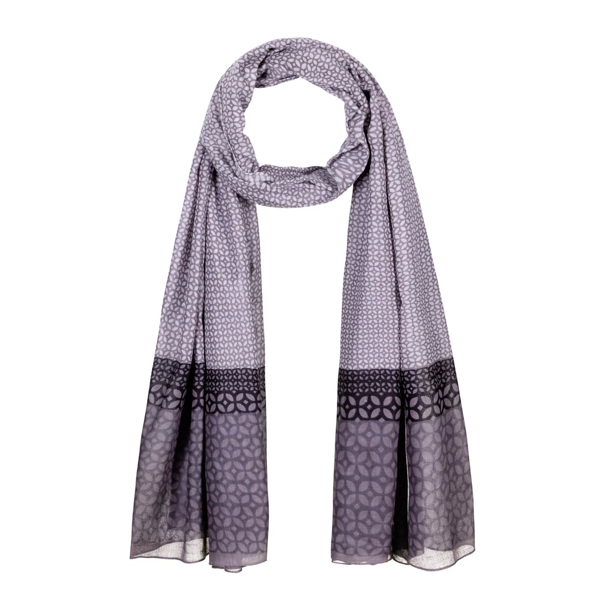 Chèche gris - Foulard Du Monde