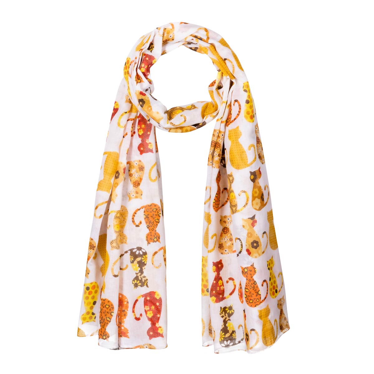cheche-coton-chats-orange-AT-06435
