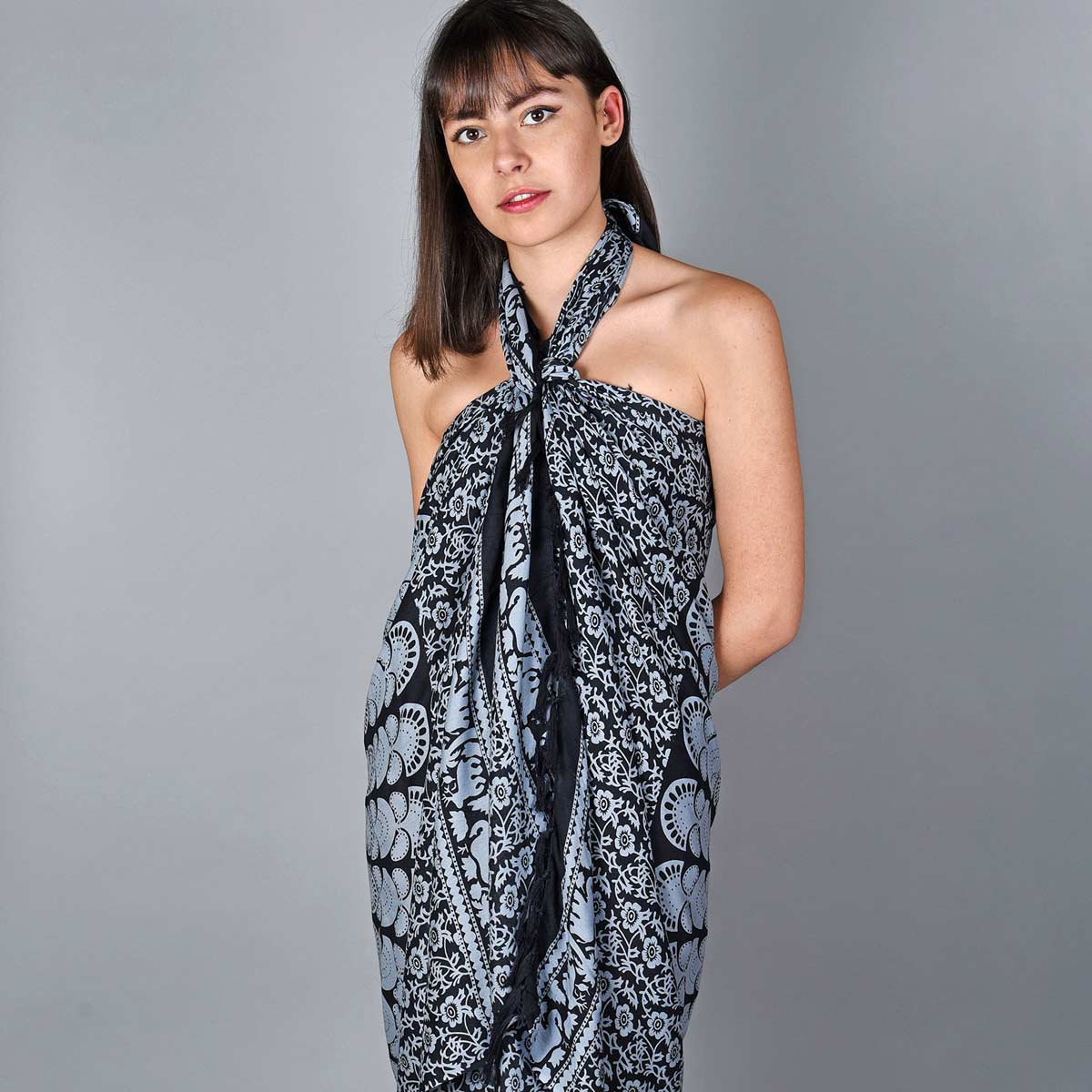 Pareo-plage-gris-noir-AT-06074