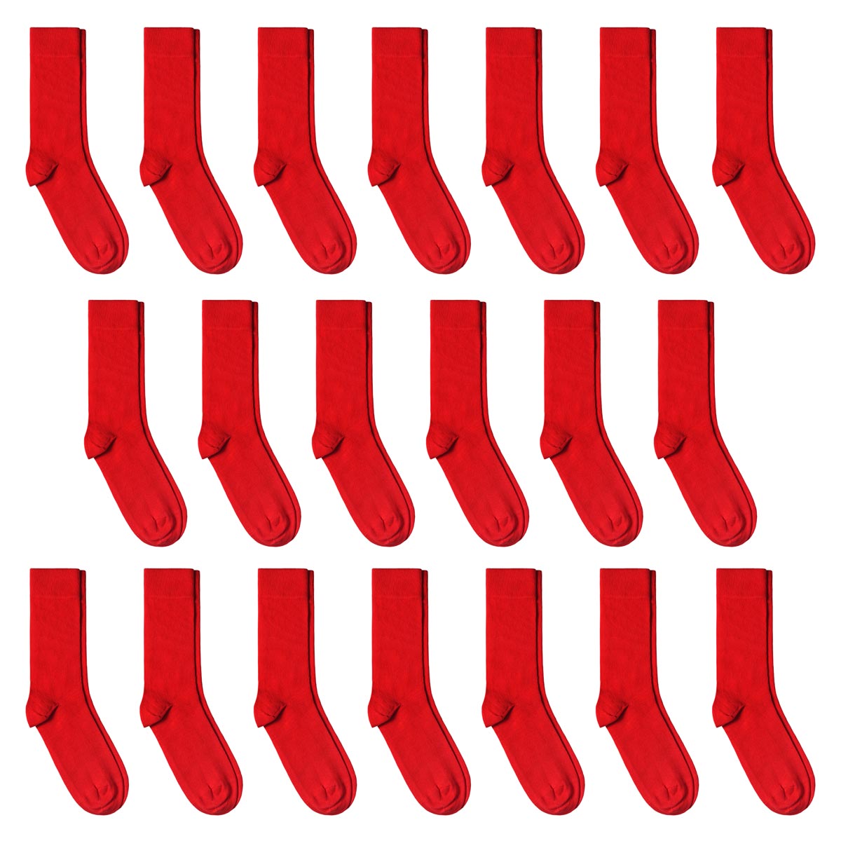 Chaussettes Hommes, Coton, 6 paires, Lignes