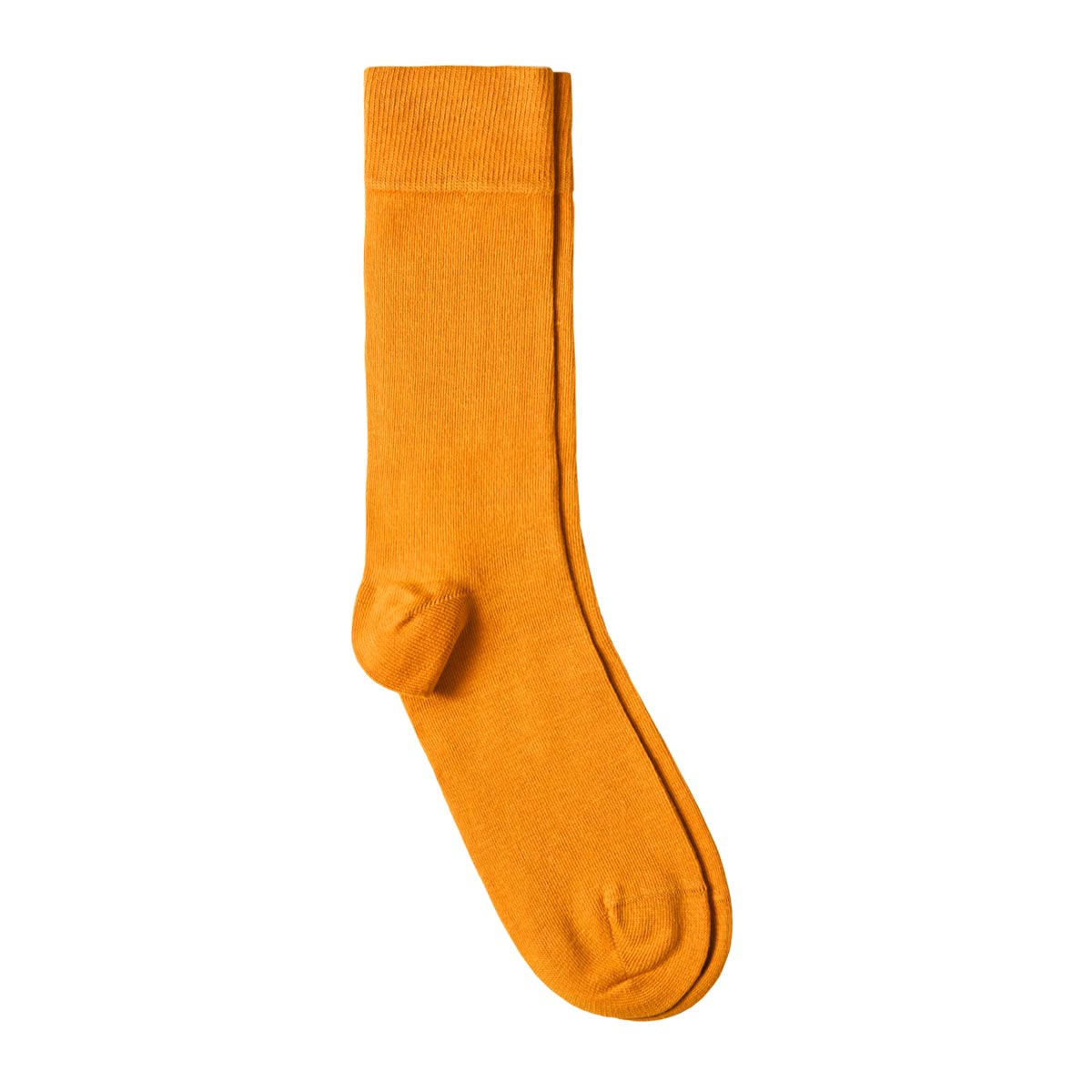Fabriqué en europe Dandytouch Chaussettes Jersey Homme unies Orange 39-45