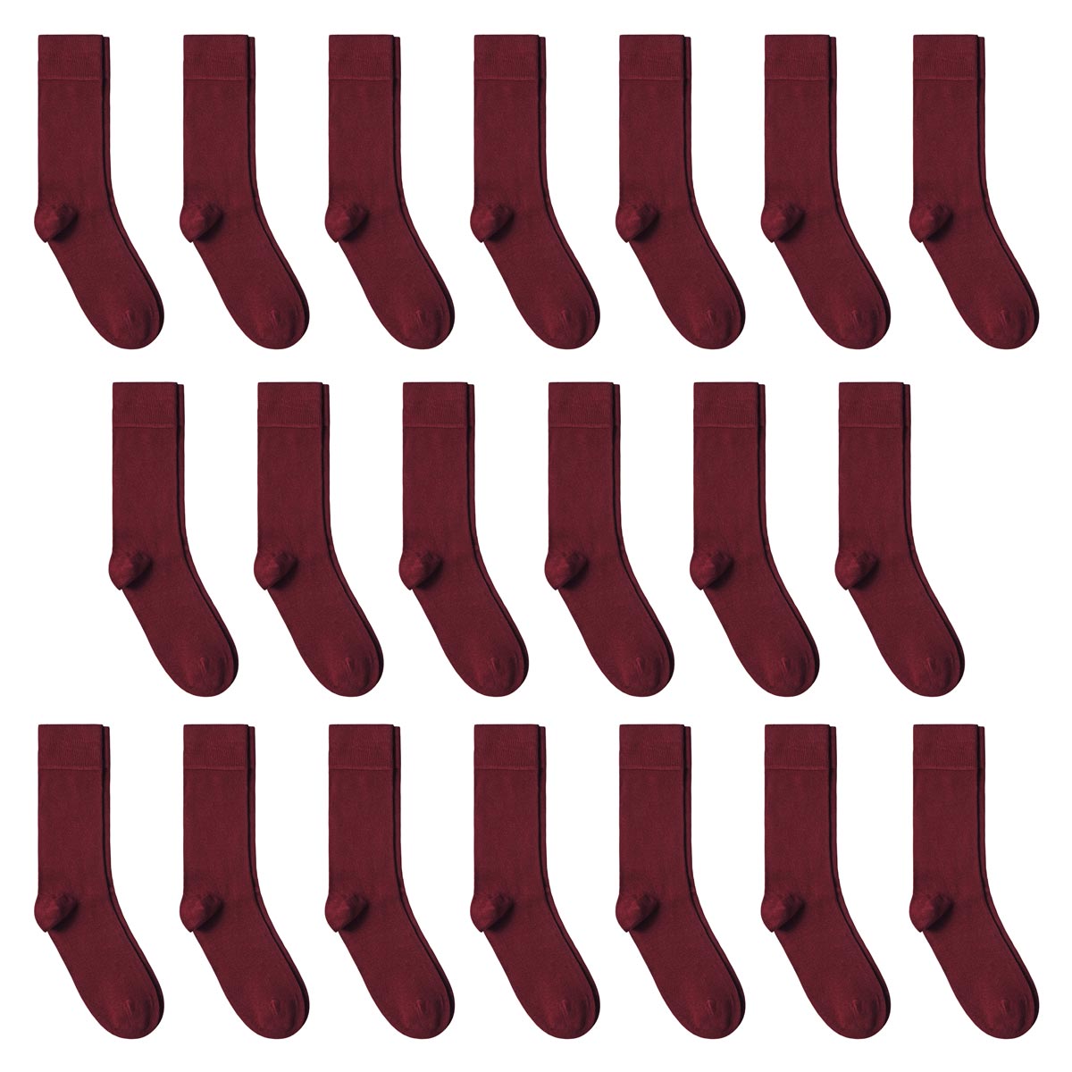 CH-00639_A12-1--_Lot-20-paires-de-chaussettes-homme-rouges-fonce-unies