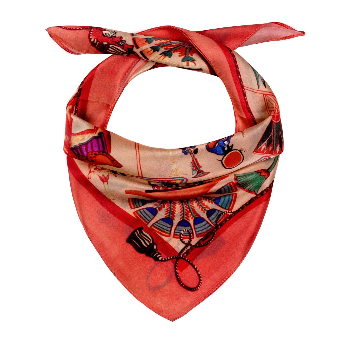 carre-soie-pharaons-corail-AT-06461