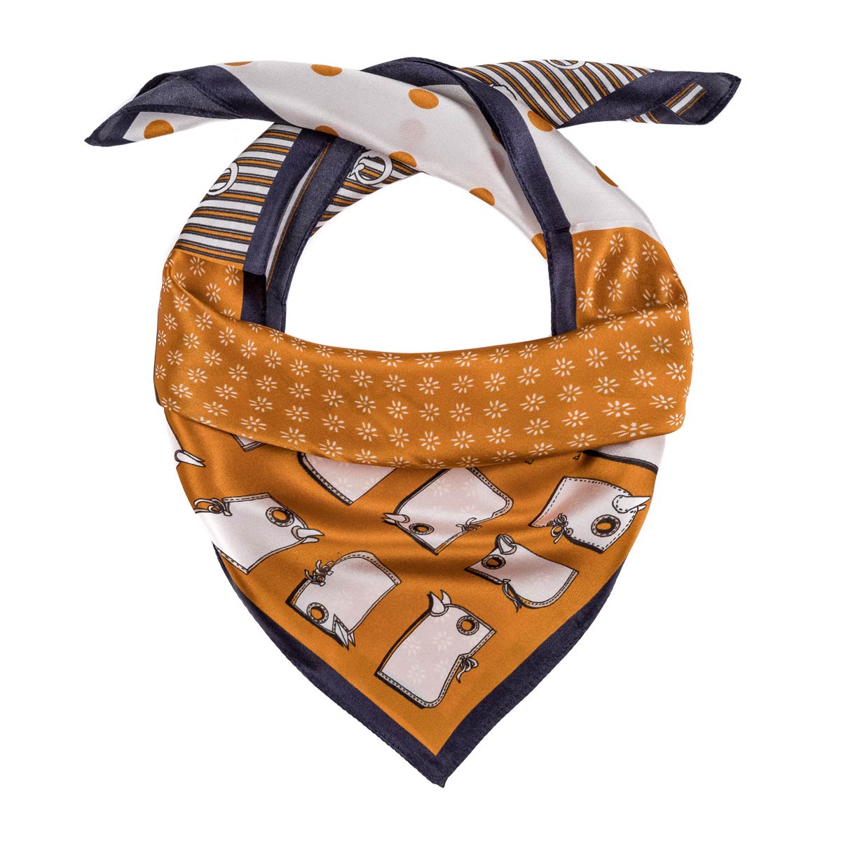 foulard-carre-soie-orange-AT-06465