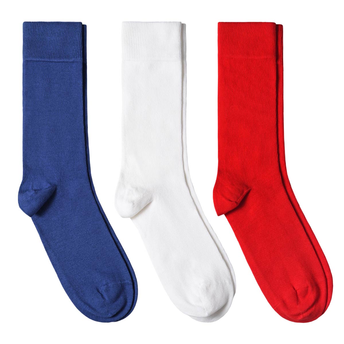 CH-00712_A12-1--_Lot-3-paires-de-chaussettes-homme-bleu-blanc-rouge-unies