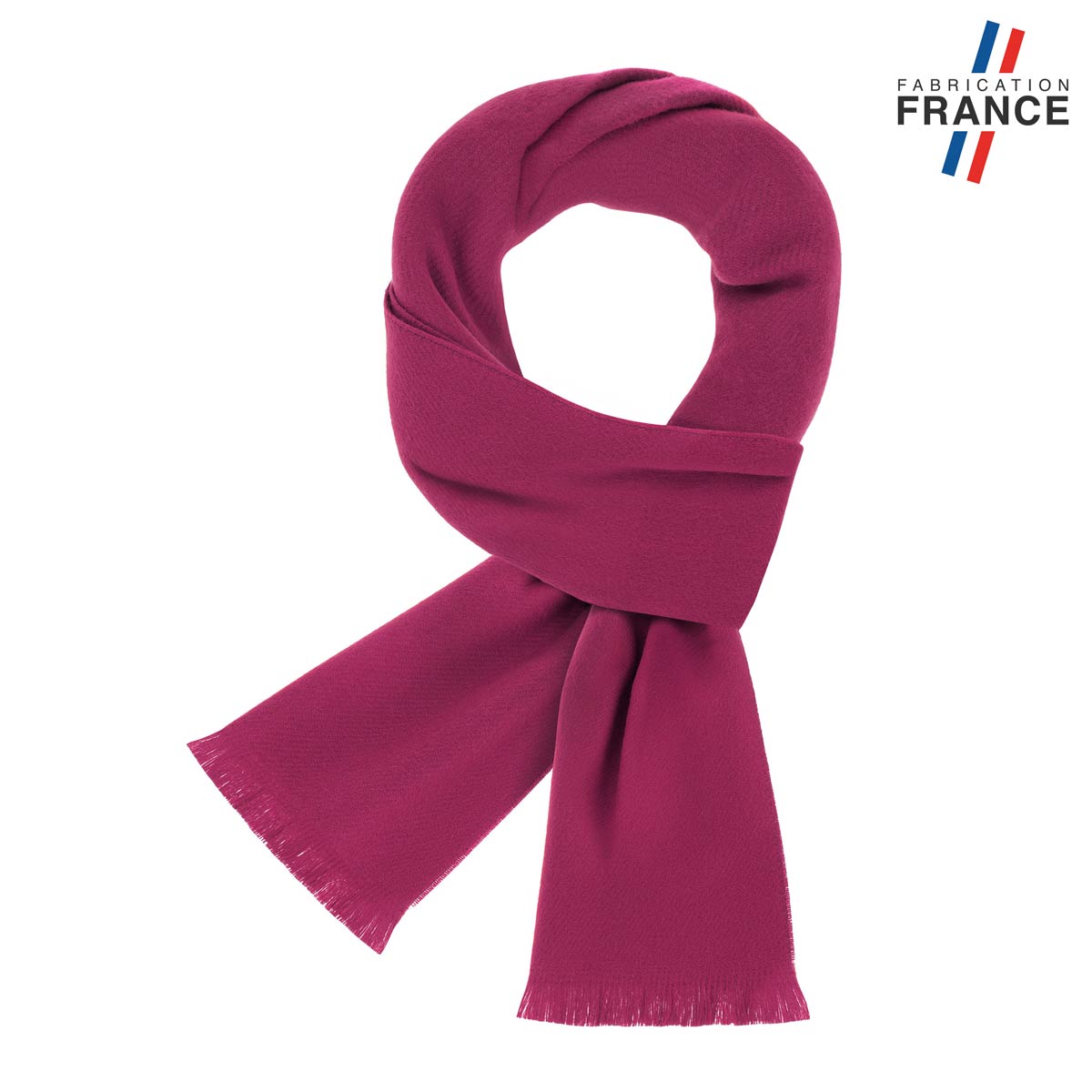 Echarpe-magenta-unie-femme-homme-franges-fabriquee-en-france--AT-06569_F12-1FR