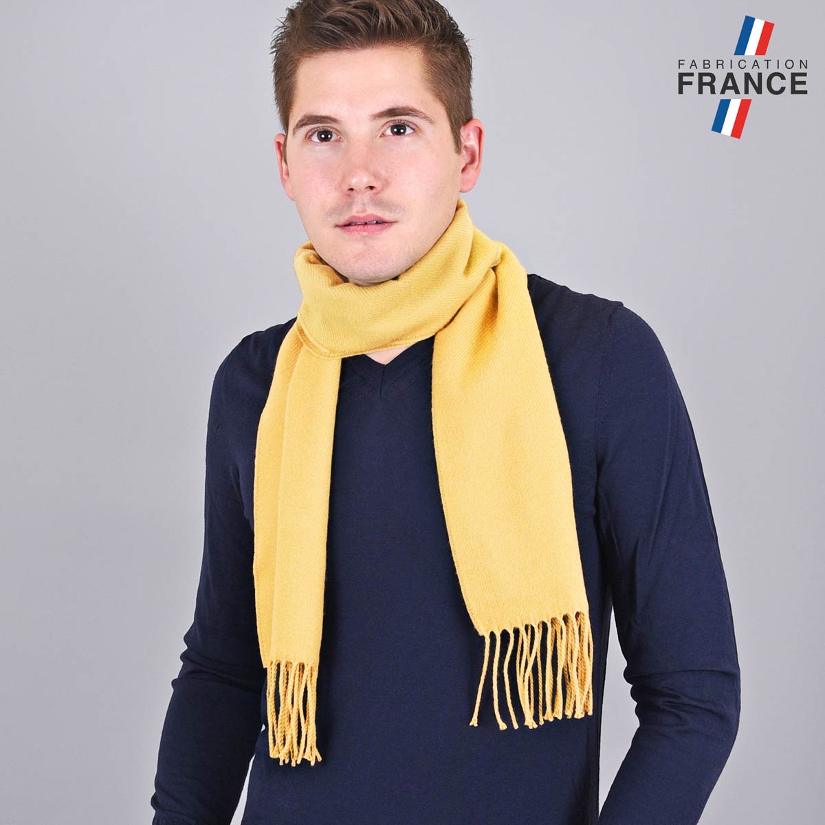 Echarpe-hiver-homme-jaune-pale-fabriquee-en-france--AT-06584_M12-1FR