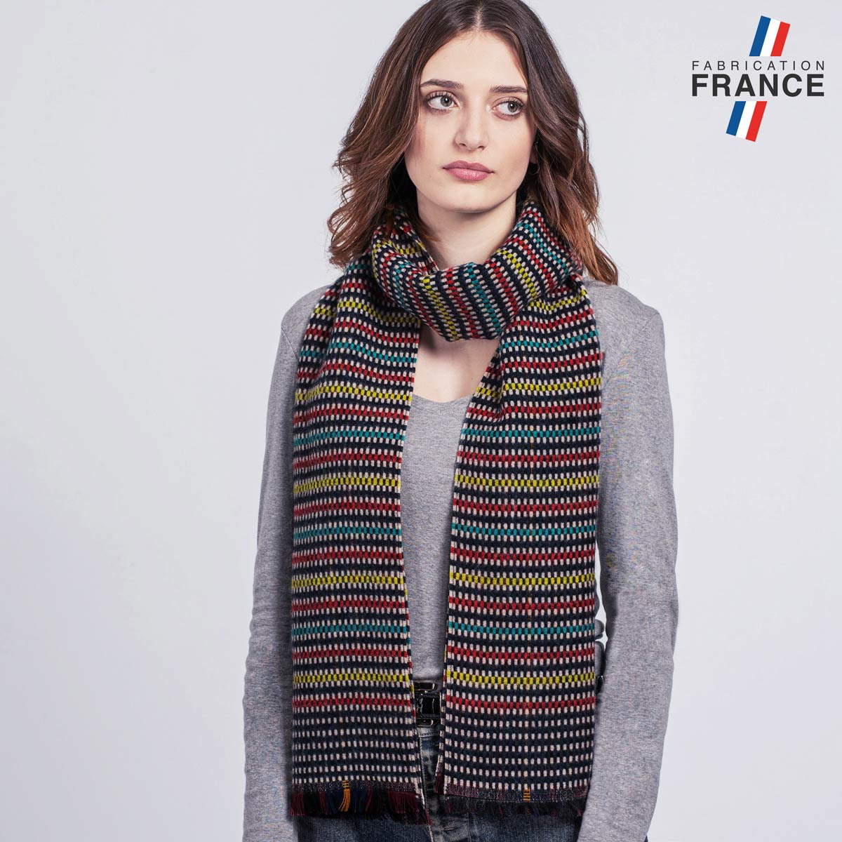 AT-06515_W12-1FR_Echarpe-femme-motif-rayures-multicolores-made-in-france
