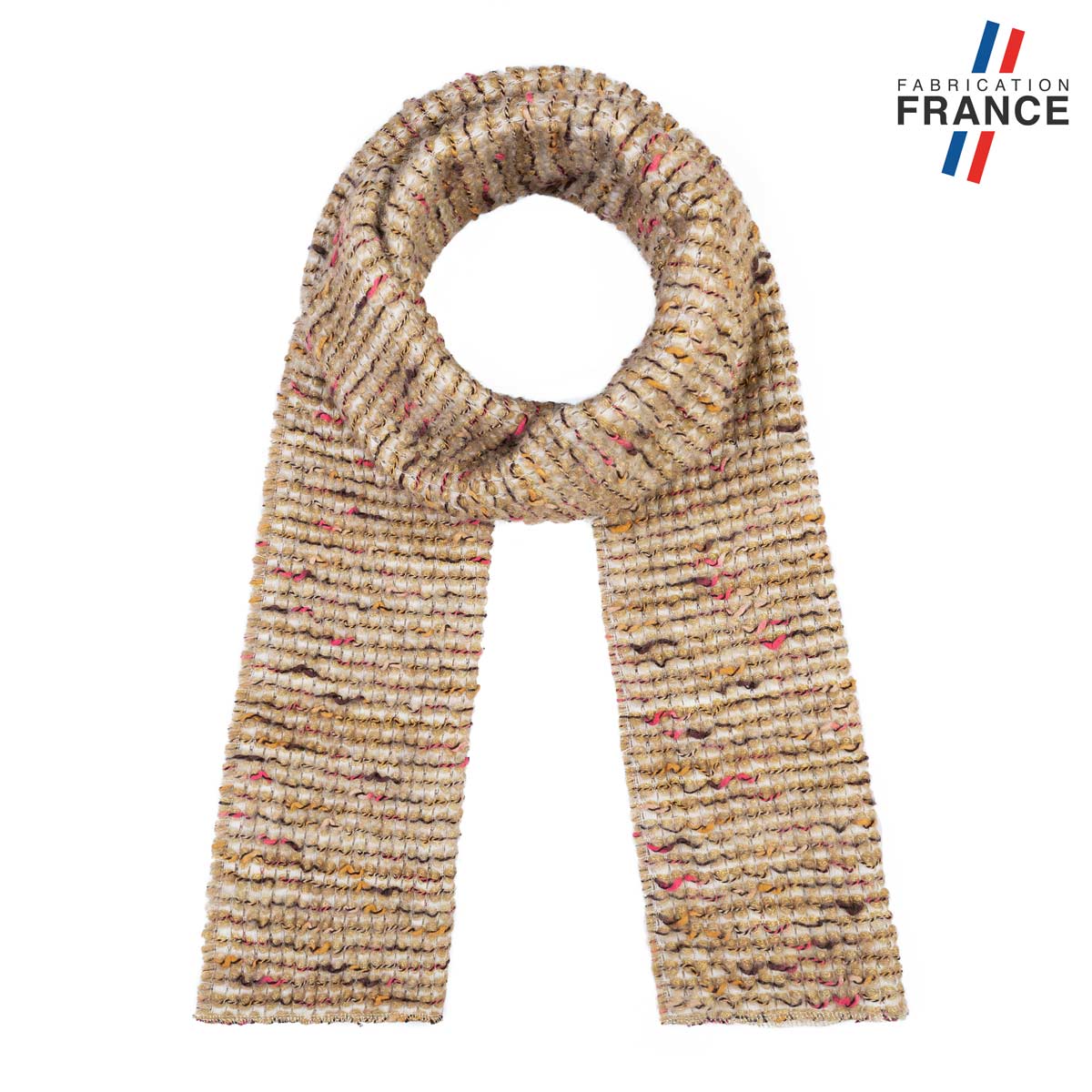 Echarpe-beige-mouchetee-fabrication-francaise--AT-06861_F12-1FR