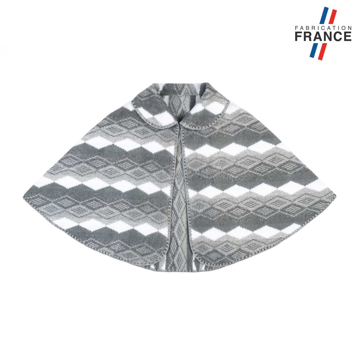 AT-06868_F12-1FR_Petite-cape-femme-losange-grise-fabrication-francaise