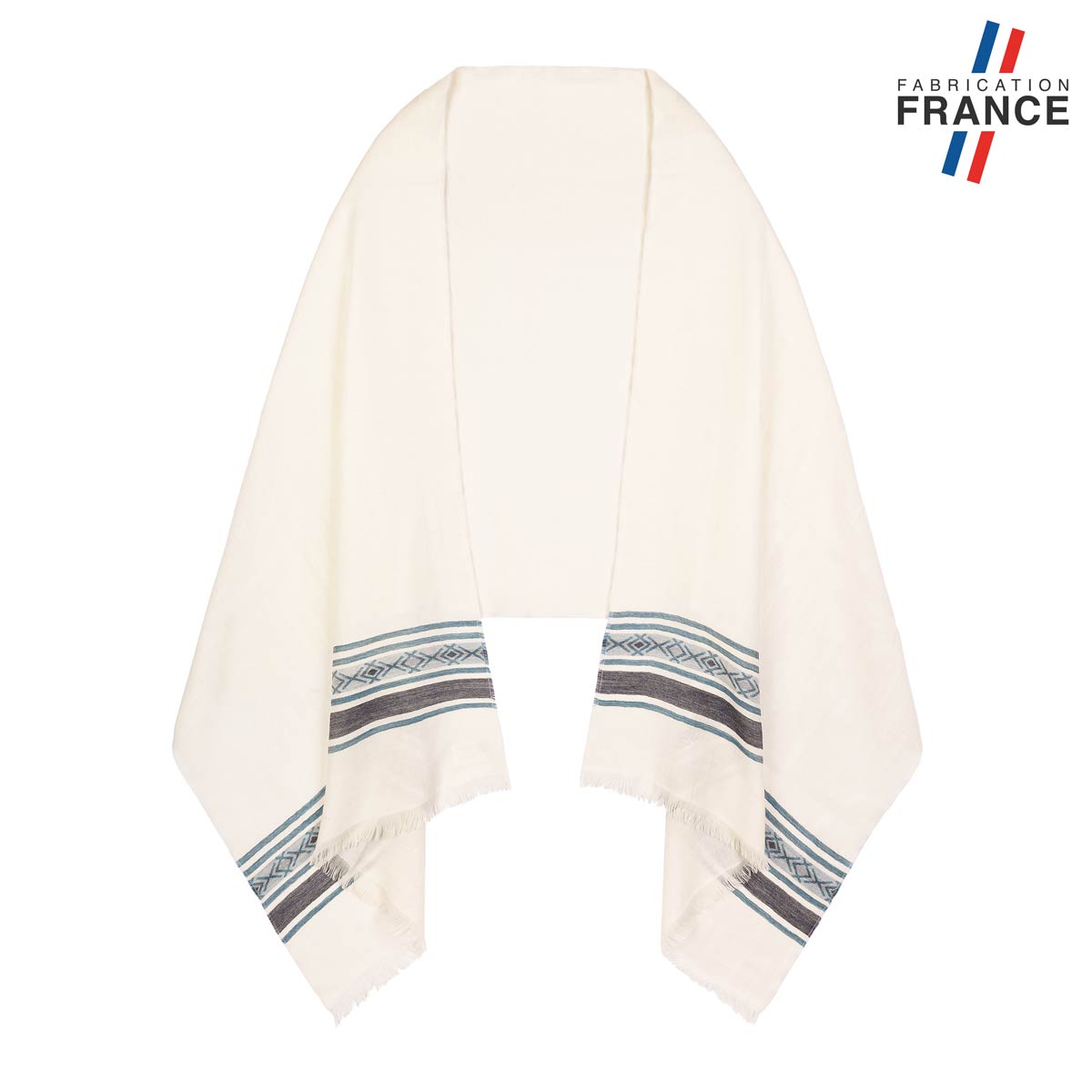 Chale-femme-laine-merinos-blanc-et-marine-fabrique-en-France--AT-06942_F12-1FR